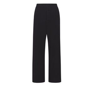SKIMS BOYFRIEND LOOSE PANT in BLACK/ONYX